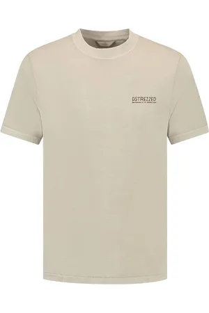 Dstrezzed Het T-shirt Nickolas Graphic van is een casual heren t-shirt met een ronde hals en ribgebreide mouwboorden