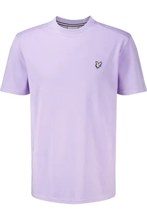 Lyle & Scott Het T-shirt Effen van Lyle&scott is een casual heren t-shirt met een ronde hals en korte mouwen
