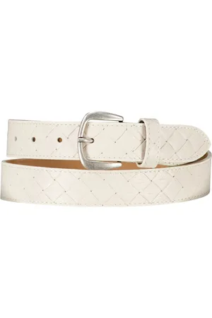 Bomont Riem Francis Woven Grain van biedt verfijning met zijn klassieke geweven patroon en stevige gesp