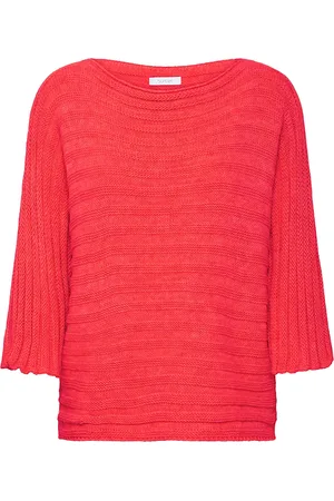 Sorbet De Trui Sandrinia van combineert een casual stijl met een losse pasvorm en driekwart mouwen