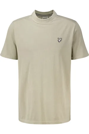 Lyle & Scott Het T-shirt Effen van Lyle&scott is een casual heren t-shirt met een ronde hals en korte mouwen