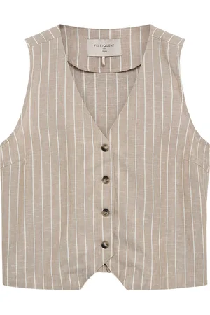 Freequent Het Gilet Lavega van is een stijlvol dames gilet met een casual uitstraling