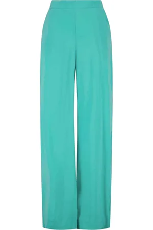 Zusss Broek van , een casual dames lange broek met wijde pijpen