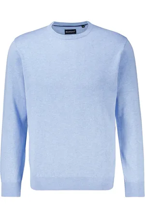 Bomont De trui, een heren trui, biedt casual stijl met een effen patroon