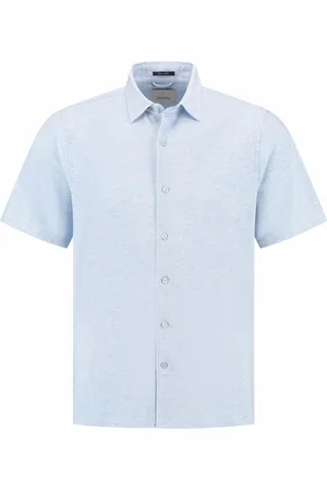 Dstrezzed Het Overhemd Anthony van is een stijlvol heren overhemd met een button down kraag en korte mouwen