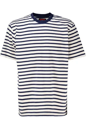 Superdry Het T-shirt Merchant Stripe van is een casual heren T-shirt met een klassieke ronde hals en lange mouwen