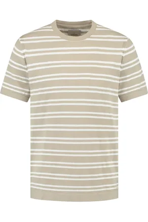 Dstrezzed Het T-shirt Nereo van is een stijlvol heren t-shirt met een ronde hals en korte mouwen