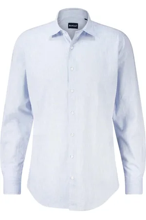 Bomont Het overhemd is een stijlvol business overhemden met een button down kraag en lange mouwen