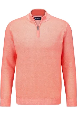 Bomont De pullover van in de categorie truien biedt een casual stijl met een opstaande kraag en een ritssluiting