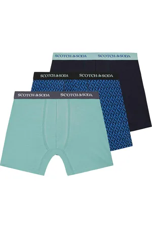 Scotch&Soda De Boxer 3-pack van biedt heren ondergoed met een elastische tailleband voor optimaal comfort