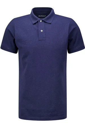 Bomont De Polo Fang van is een casual heren polo met een polokraag, regular pasvorm en korte mouwen