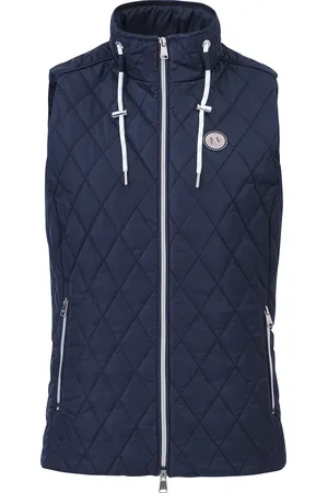 HV SOCIETY De Bodywarmer Eloise van biedt een sportieve uitstraling met een opstaande kraag en rits