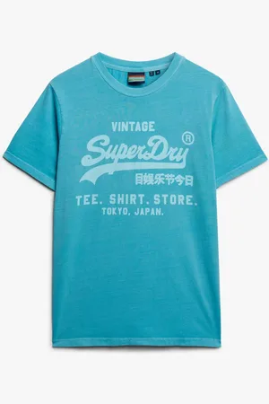 Superdry Het T-shirt Vi Neon Relaxed van is een casual heren t-shirt met een ronde hals en korte mouwen