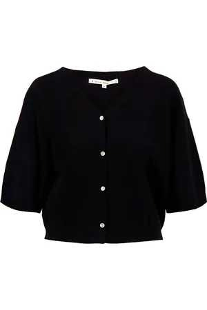 Zusss Het fijn brei vestje van , een elegant vest, is perfect voor elke casual gelegenheid