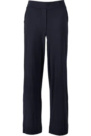 Enjoy Broek van , een dames lange broek met minimalistisch design en normale taille