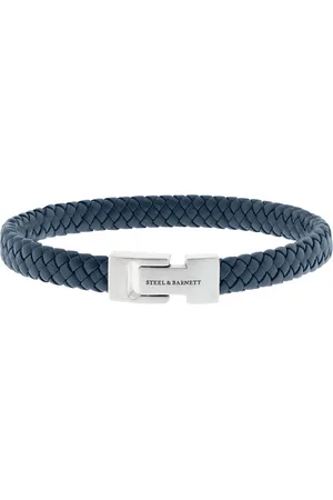 Steel & Barnett De Leather Bracelet Archie van is een stijlvol heren sieraad