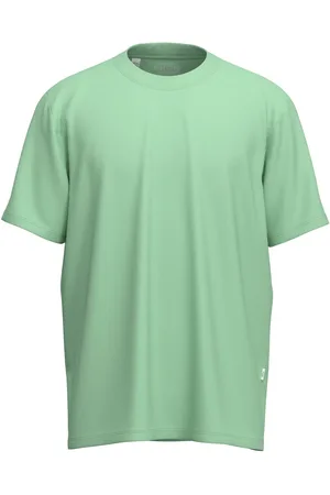 SELECTED De T-shirt Aspen van is een casual heren T-shirt met een ronde hals en korte mouwen
