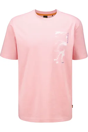 HUGO BOSS Het T-shirt Atacama van is een casual heren T-shirt met een ronde halslijn en korte mouwen