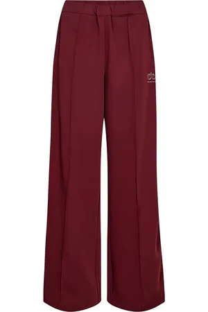 Co`Couture De Pantalon Amina Logo van is een stijlvolle pantalon met een elastische tailleband en wijde pijpen
