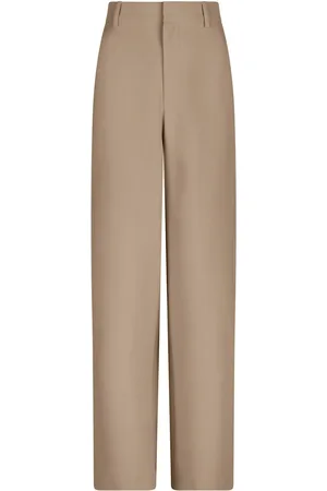 Neo Noir De Pantalon Emmett Structure van biedt een minimalistisch ontwerp met een normale taille en wijde pijpen