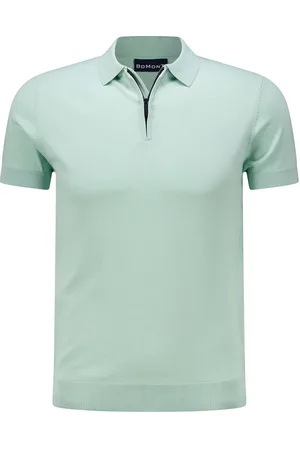 Bomont De Polo Dan van is een casual polo met een polokraag en ritssluiting