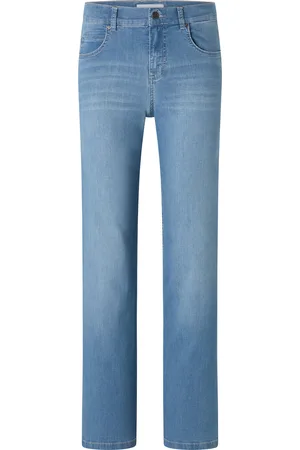 Angels Lara dames jeans van biedt een casual stijl met een normale taille
