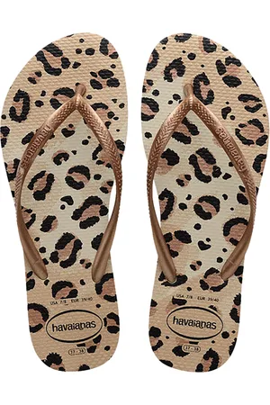 Havaianas De Badslippers Slim Animals van zijn een stijlvolle keuze binnen de categorie badslippers