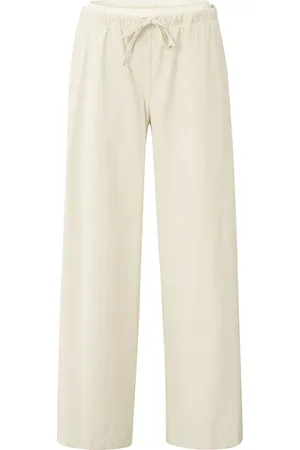 YAYA Woven wide leg trousers with e