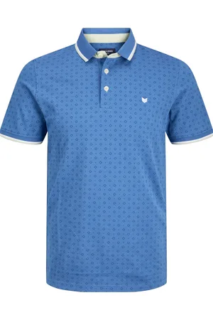 JACK & JONES De Polo Paulos Play AOP van is een stijlvolle polo met subtiele patronen