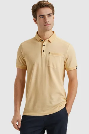 Vanguard De Polo 2-Tone van is een stijlvolle heren polo met een polokraag en knoopsluiting