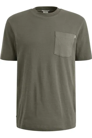 Cast Iron Het t-shirt van is een stijlvol heren T-shirt met een ronde hals en korte mouwen