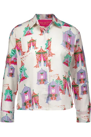 place du soleil Blouse Wit