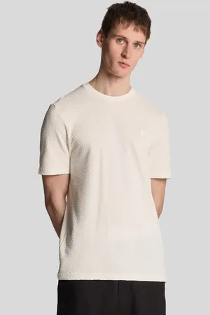 Lyle & Scott T-shirt Tonal Wit