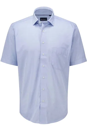 Bomont Het overhemd, een stijlvol business overhemd met button down kraag, is perfect voor elke gelegenheid