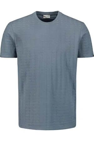 No Excess Het T-Shirt Crewneck Solid Relief Jacqu van is een casual heren t-shirt met een ronde hals en korte mouwen
