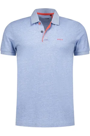 NZA De Polo Zayden van is een casual heren polo met een polokraag en knoopsluiting
