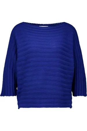 Sorbet De Trui Sandrinia van combineert een casual stijl met een losse pasvorm en driekwart mouwen