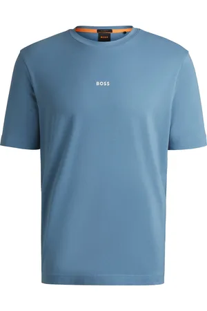 HUGO BOSS Het T-shirt Tchup van is een heren T-shirt met een casual stijl