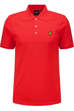 Lyle & Scott De Lyle&scott polo combineert een casual stijl met een opstaande kraag en knopen