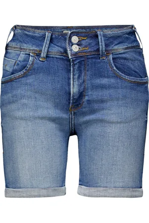 LTB De Short Rosina van is een casual dames short met een hoge taille, voorzien van voor- en achterzakken
