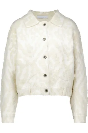 Rino & Pelle De Boxy jacket van is een stijlvol vest met een grafisch patroon