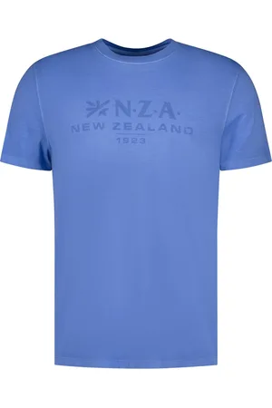 NZA Het T-shirt Otis van is een heren T-shirt met een casual stijl, ronde hals en korte mouwen