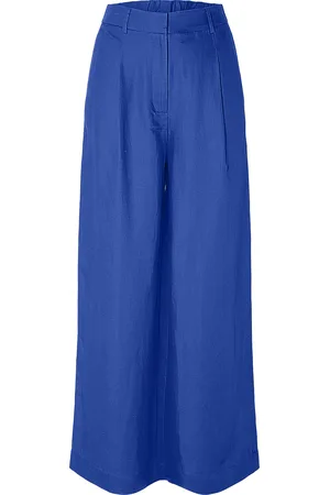 SELECTED De Broek Lyra van is een dames lange broek, gemaakt van linnen