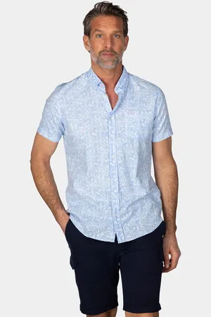 NZA Overhemd Aziel van is een casual heren overhemd km met een button down kraag, gemaakt van katoen