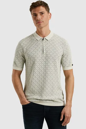 Cast Iron De Polo van biedt een verfijnde stijl met een polokraag en ritssluiting