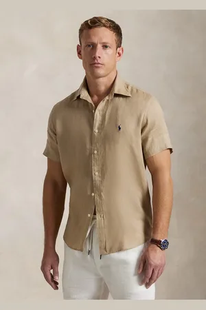 Ralph Lauren Overhemd van , een casual heren overhemd km met button down kraag en knopen