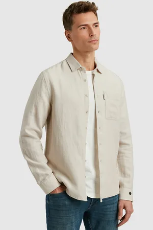 Cast Iron Overhemd Li YD van is een stijlvol heren overhemd met een button down kraag en zak op de voorzijde