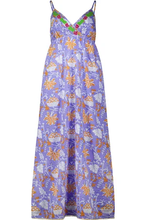 place du soleil De jurk van straalt een bohemian stijl uit met een opvallend bloemenpatroon
