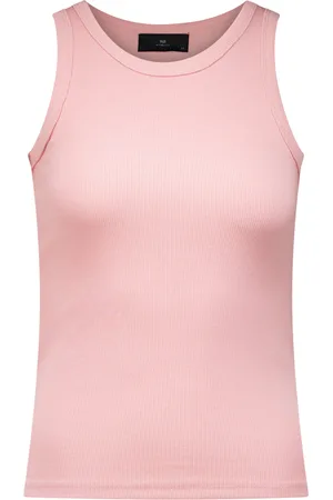 With Black De top van is een casual, mouwloze top met een ronde halslijn
