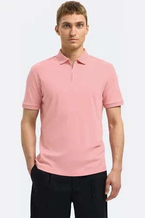 SELECTED De Polo Fave Zip van is een stijlvolle heren polo
